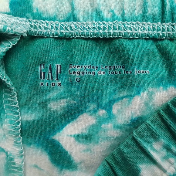 GIRL'S TIE-DYED COTTON LEGGINGS - Picture 5 of 6